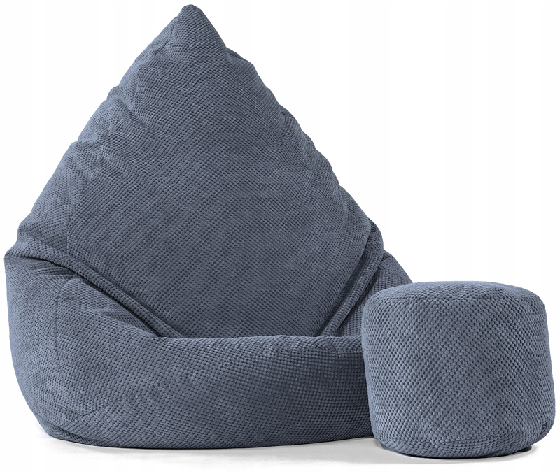 2.Sėdmaišis Mėlynas 95x120x120.Sėdmaišis Mėlyni atspalviai 95x120x120